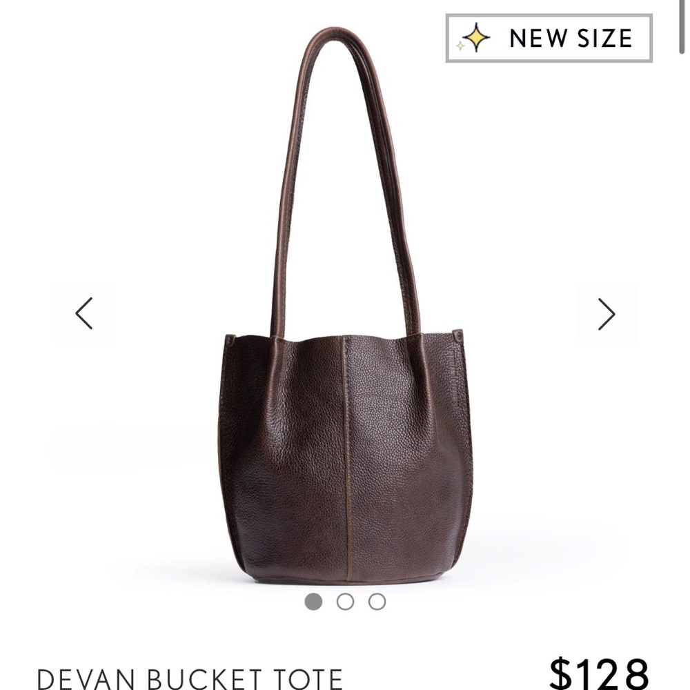 Portland Leather devan “almost perfect” Tote
